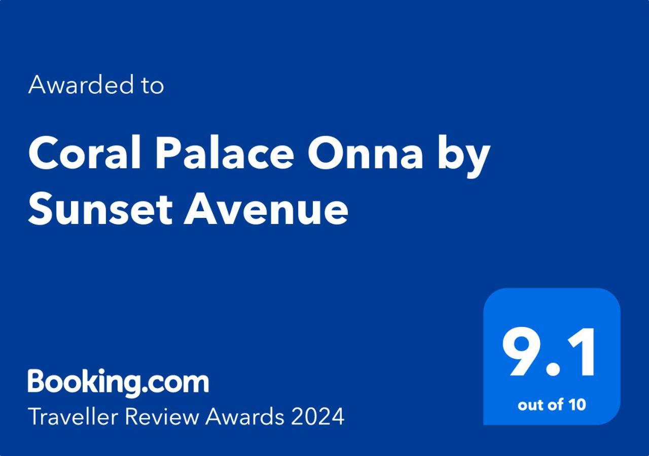 Coral Palace Onna By Sunset Avenue Buitenkant foto